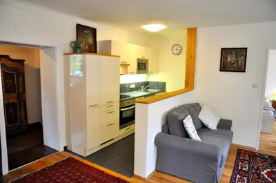 Küche/Küchenzeile in der Unterkunft Apartment Ischl Home