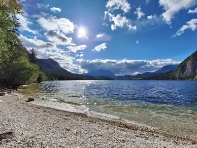 Naturlandschaft in der Nähe des Ferienhauses