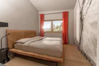 Ein Bett oder Betten in einem Zimmer der Unterkunft City Fischer Design Apartment