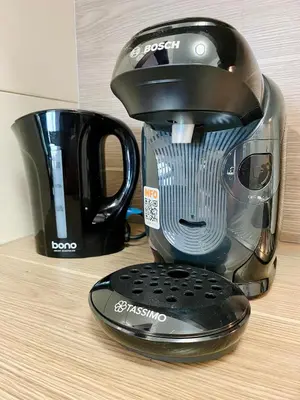 Kaffee-/Teezubehör in der Unterkunft Schafberg nahe Zentrum Einzimmer Ferienwohnung
