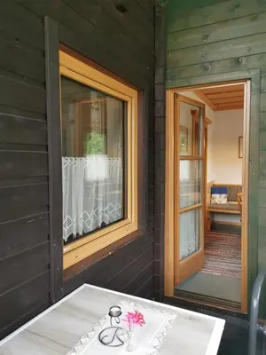 Ein Bett oder Betten in einem Zimmer der Unterkunft Apartment Bleisch