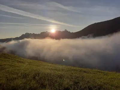 Naturlandschaft in der Nähe des Bed & Breakfasts