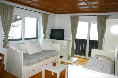 Ein Bett oder Betten in einem Zimmer der Unterkunft Landhaus Gaisriegl