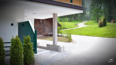 Ein Garten an der Unterkunft Landhaus Seppenbauer