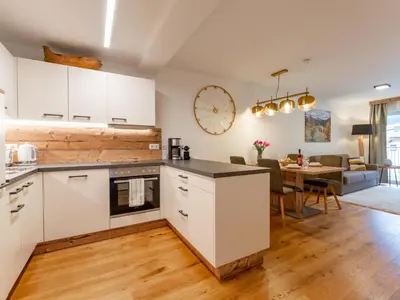 Küche/Küchenzeile in der Unterkunft Ski Nature Apartment Lungau Top 14
