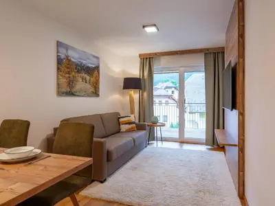 Ein Sitzbereich in der Unterkunft Ski Nature Apartment Lungau Top 14