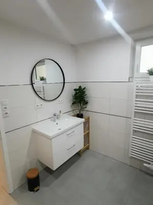 Ein Badezimmer in der Unterkunft Appartement Sonnenrot
