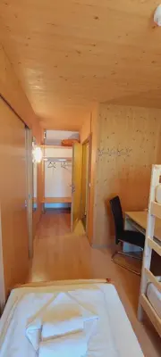 Ein Bett oder Betten in einem Zimmer der Unterkunft Grebenzenblick