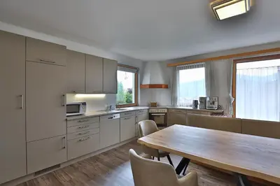 Küche/Küchenzeile in der Unterkunft Ferienhaus Maurer
