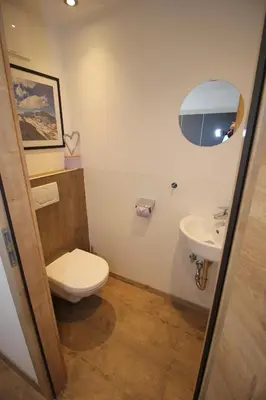 Ein Badezimmer in der Unterkunft Zur STOCKERin - Ferienwohnung