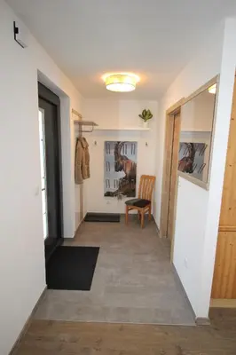 Ein Sitzbereich in der Unterkunft Zur STOCKERin - Ferienwohnung
