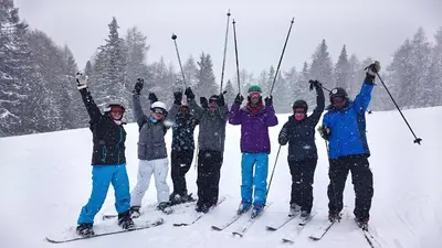 Gasthaus Chalet Mur im Winter