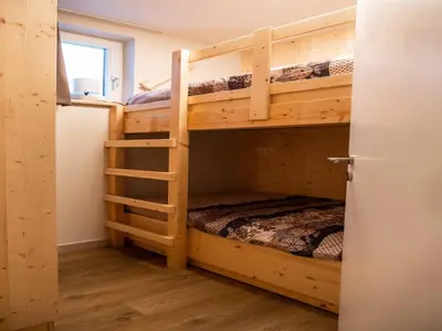 Ein Bett oder Betten in einem Zimmer der Unterkunft Apartment in Lungau, right next to the ski lift