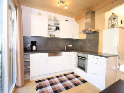 Küche/Küchenzeile in der Unterkunft Chalet in Hohentauern am Skilift