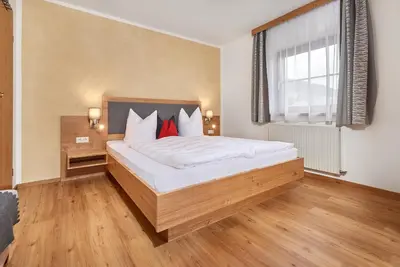 Ein Bett oder Betten in einem Zimmer der Unterkunft Haus Kirchner