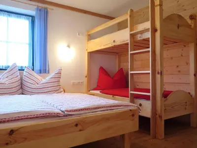 Ein Bett oder Betten in einem Zimmer der Unterkunft Appartements Rettensteiner