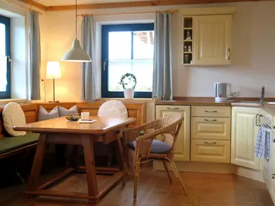 Küche/Küchenzeile in der Unterkunft Appartements Rettensteiner