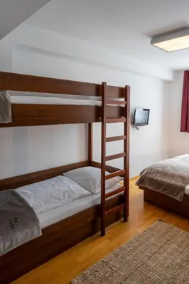 Ein Bett oder Betten in einem Zimmer der Unterkunft Apartment Bergwies