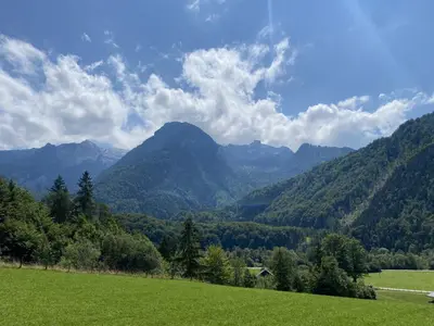 Naturlandschaft in der Nähe des Ferienhauses