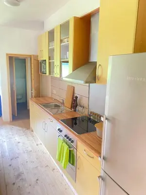 Küche/Küchenzeile in der Unterkunft Apartment Steinwänd Top 8