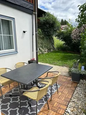 Ein Garten an der Unterkunft Kreischberg-Blick