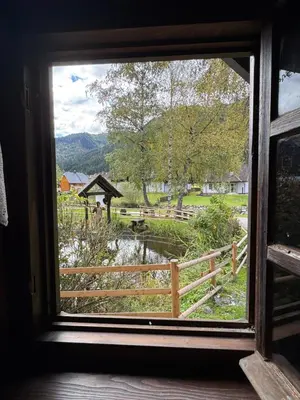 Naturlandschaft in der Nähe des Ferienhauses