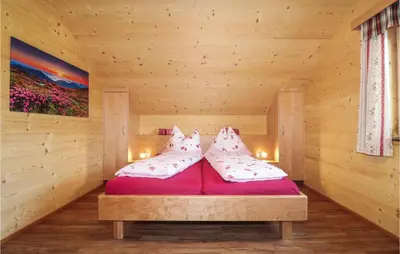 Ein Bett oder Betten in einem Zimmer der Unterkunft Ferienhaus In Ruhiger Lage