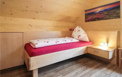 Ein Bett oder Betten in einem Zimmer der Unterkunft Ferienhaus In Ruhiger Lage