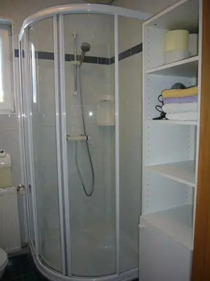 Ein Badezimmer in der Unterkunft Ferienwohnungen Haus Peer