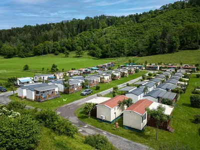 Naturlandschaft in der Nähe des Campingplatzes