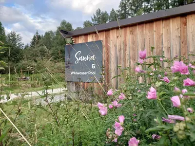 Ein Garten an der Unterkunft Apartment Samspitze