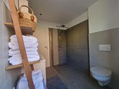 Ein Badezimmer in der Unterkunft Apartment Emma