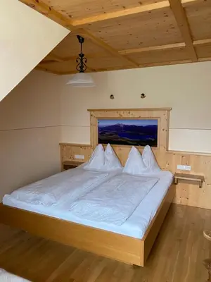 Ein Bett oder Betten in einem Zimmer der Unterkunft Maislbauer