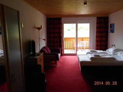 Ein Bett oder Betten in einem Zimmer der Unterkunft Pension Da Capo