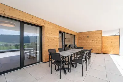 Ein Balkon oder eine Terrasse in der Unterkunft Appartement 