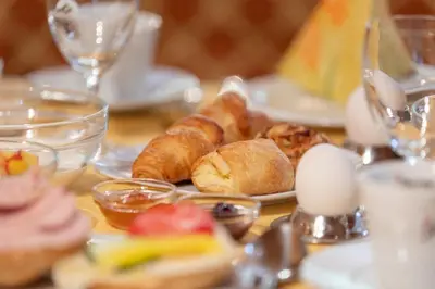 Essen in der Ferienwohnung oder in der Nähe