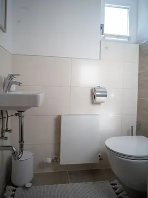 Ein Badezimmer in der Unterkunft Apartment Bachweg
