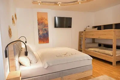 Ein Bett oder Betten in einem Zimmer der Unterkunft Appartement Rehlein
