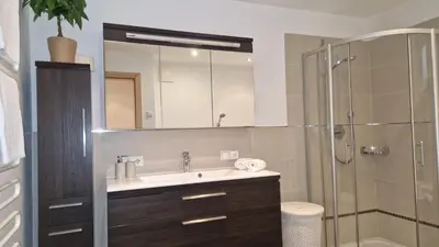 Ein Badezimmer in der Unterkunft Haus Gumpold 2