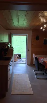 Küche/Küchenzeile in der Unterkunft Ferienwohnung Ingrid