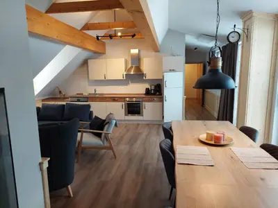 Küche/Küchenzeile in der Unterkunft Apartment Top 13 by Interhome