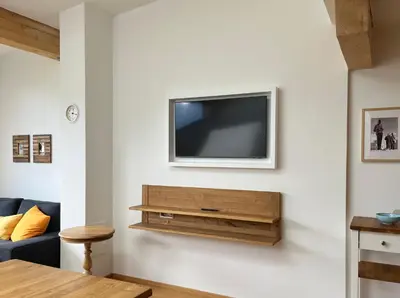 TV/Unterhaltungsangebot in der Unterkunft Ferienwohnung Kibach