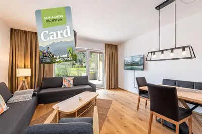 Ein Sitzbereich in der Unterkunft Mountain Apartments - by myNests