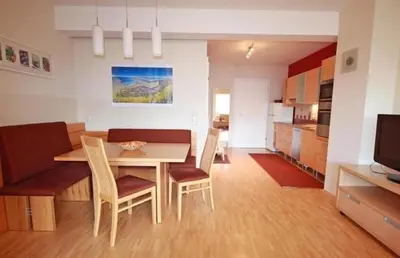 Küche/Küchenzeile in der Unterkunft Apart 13 by Alpenidyll Apartments
