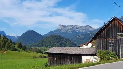 Naturlandschaft in der Nähe der Ferienwohnung