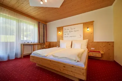 Ein Bett oder Betten in einem Zimmer der Unterkunft Frühstückspension Klockhof