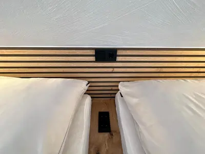 Ein Bett oder Betten in einem Zimmer der Unterkunft DAS MANFRED