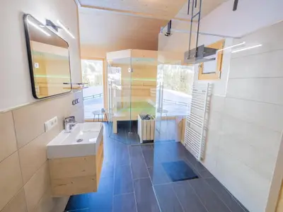 Ein Badezimmer in der Unterkunft Kreischberg W19