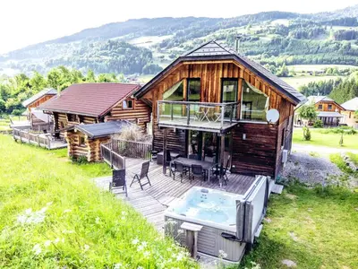 Naturlandschaft in der Nähe des Chalets