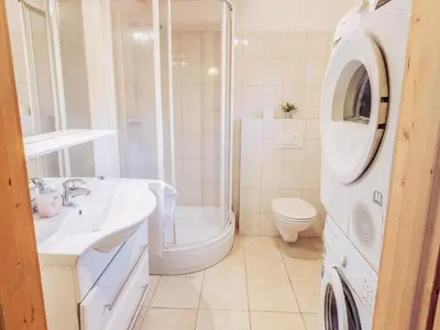 Ein Badezimmer in der Unterkunft Kreischberg W8